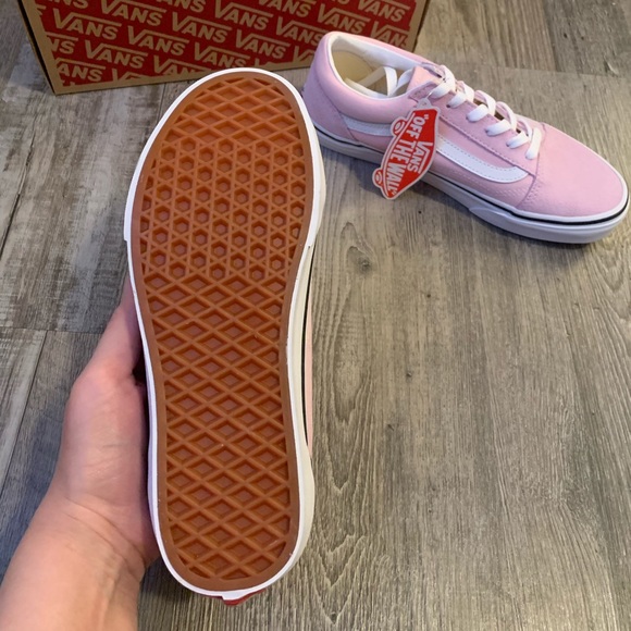 Vans old skool lilac snow and pink true white shoe - Picture 5 of 8